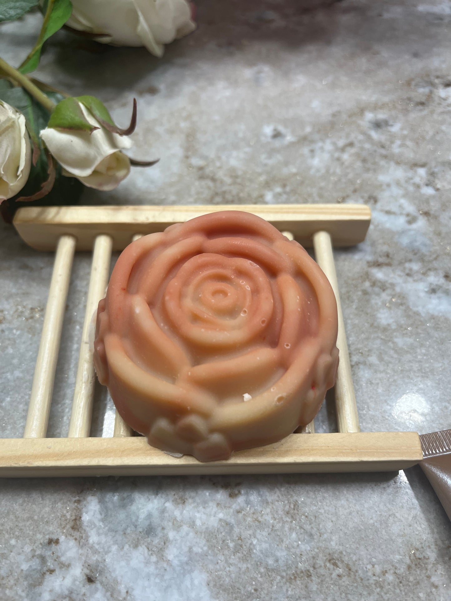 Wooden Soap Stand