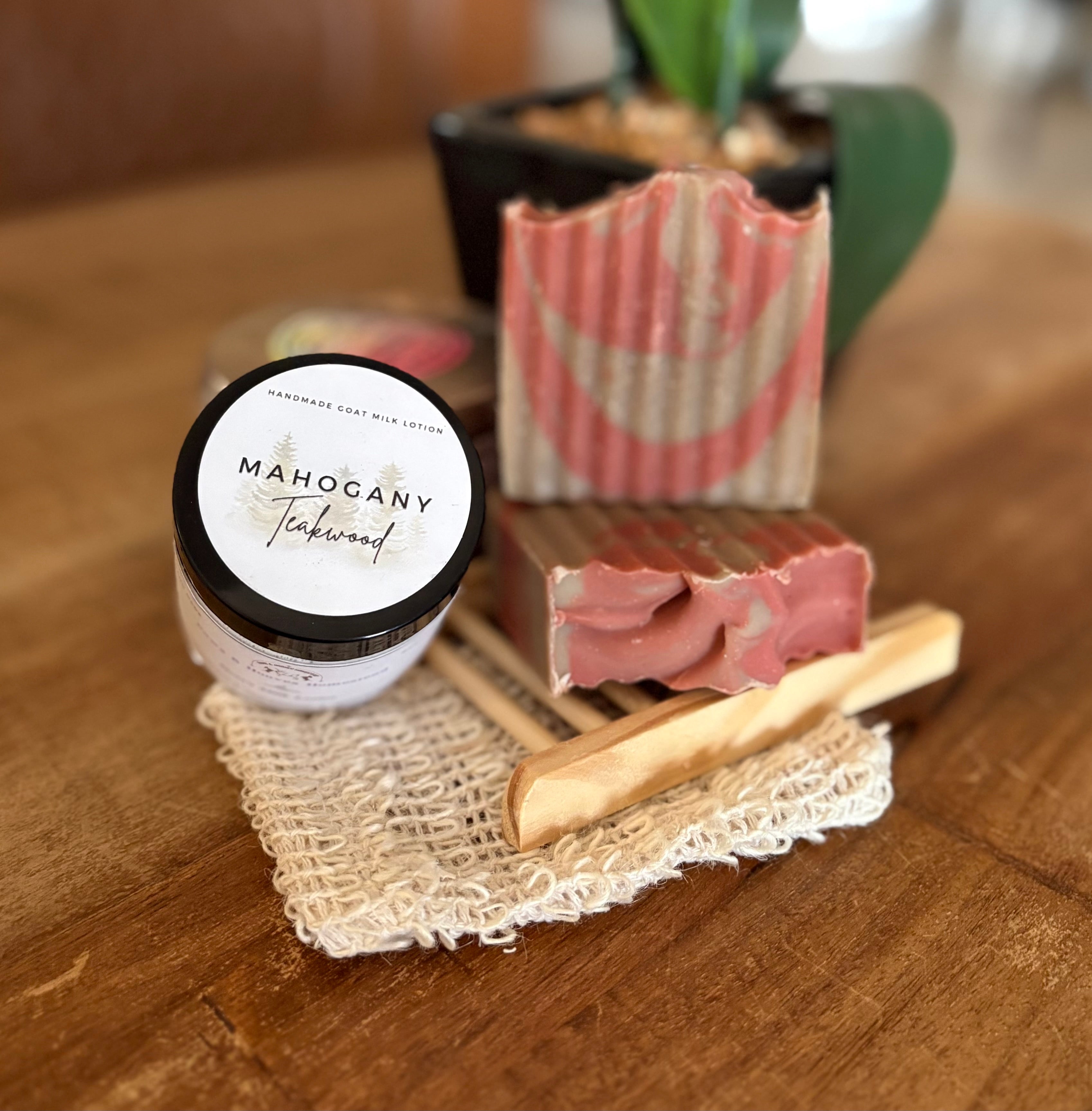 Mahogany Teakwood Soap
