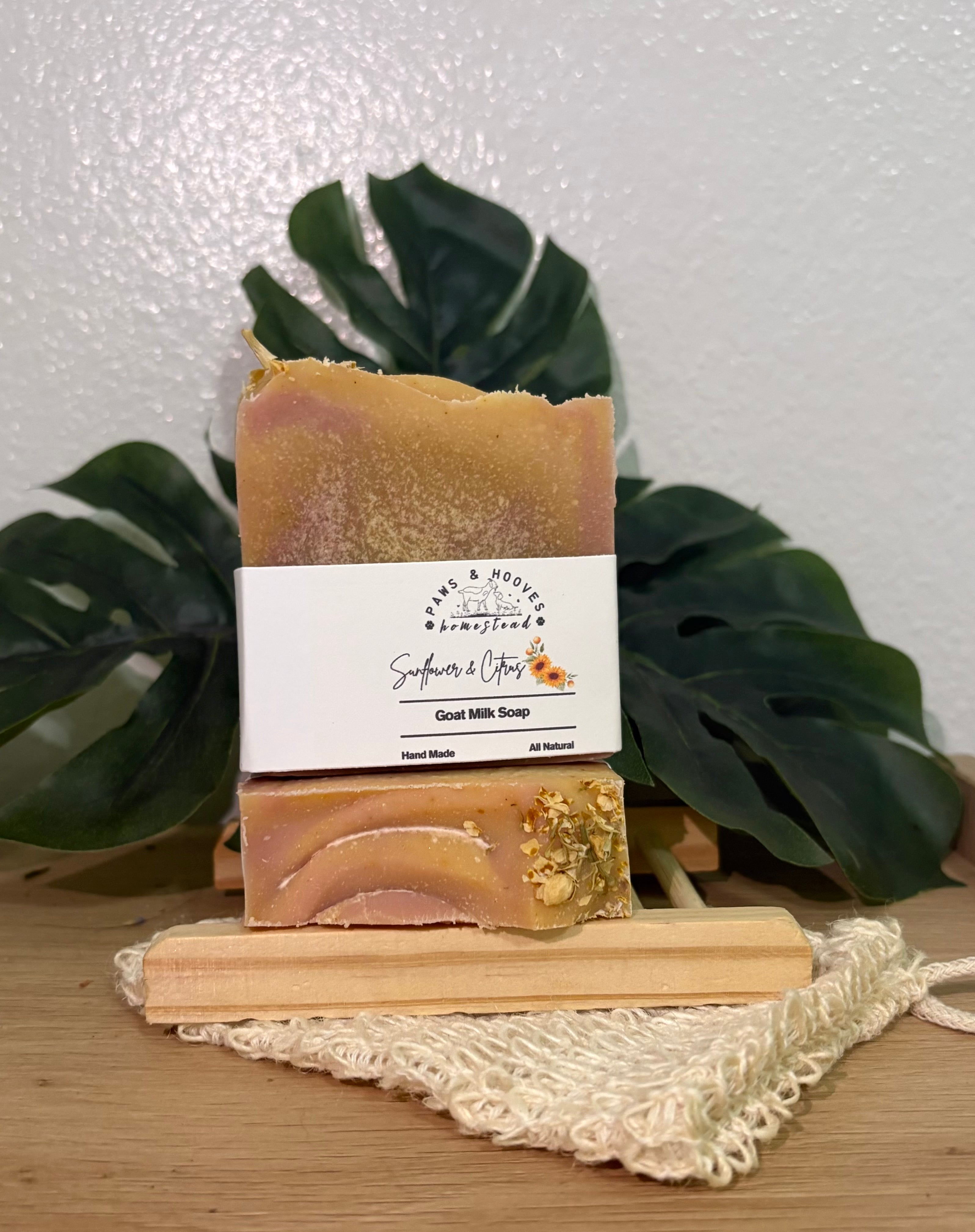 Sunflower & Citrus Soap