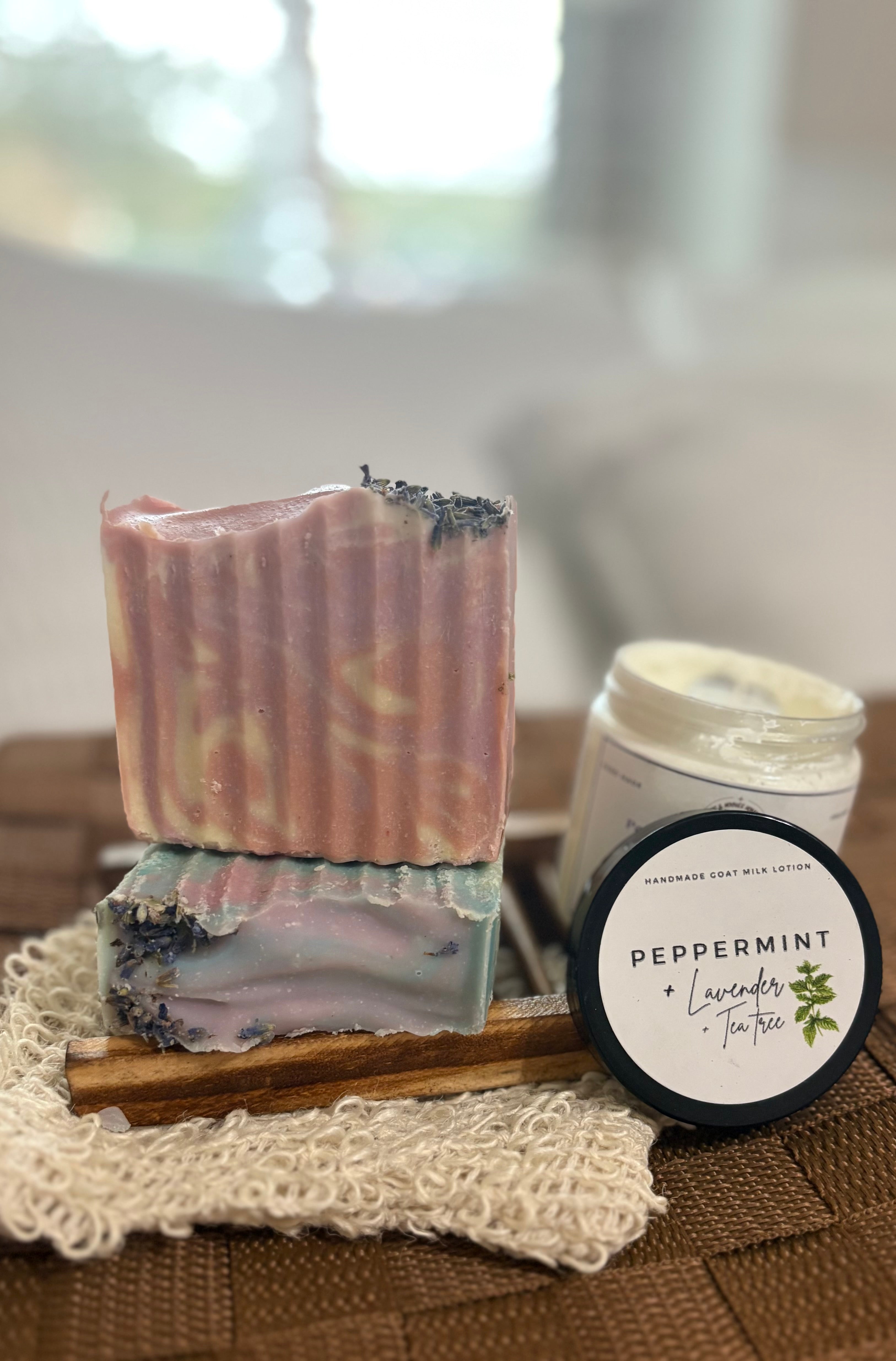 Peppermint/Lavender/Tea Tree Soap