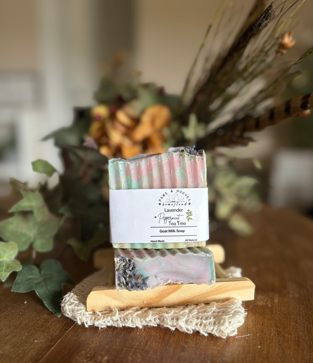 Peppermint/Lavender/Tea Tree Soap